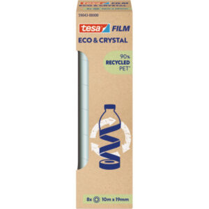 TESA      Tesafilm eco&crystal  10mx19mm 59043-000 Klebeband              8 Stück