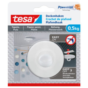 TESA      Deckenhaken bis 0,5kg 777810000 Tapete & Putz