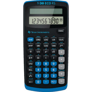 TEXAS     Calculator School TI-30eco
