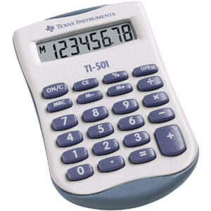 TEXAS     Grundrechner TI-501    8-stellig