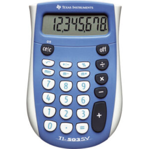TEXAS     Grundrechner TI-503SV  8-stellig