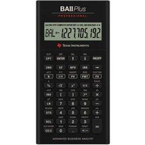 TEXAS     Schulrechner TI-BAII+  plus                     d/f/i