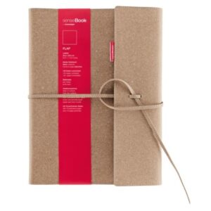 TRANSOTYP senseBook FLAP              A4 75010401  liniert, L, 135 Seiten   beige
