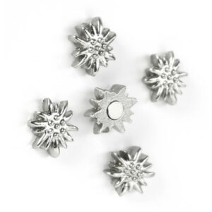 TRENDFORM Magnete EDELWEISS FA4509    5er Set, silber