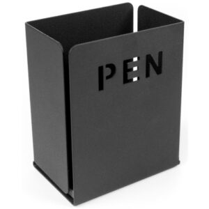 TRENDFORM Stifteköcher PEN GK3613    Metall 8x10x5cm schwarz