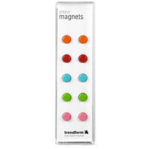 TRENDFORM Magnete STEELY COLOR TF20C     farbig ass.           10 Stück