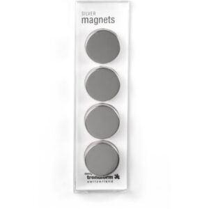 TRENDFORM Magnete SILVER TF2735    silber                 4 Stück
