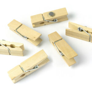 TRENDFORM Magnete WOODY KLIP TF2930    6er Set, naturholz