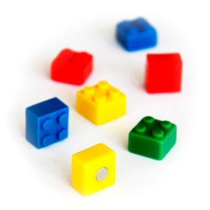 TRENDFORM Magnete BRICK 4Set TF4002    15mm, Ass.