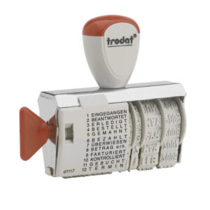 TRODAT    Mehrtextstempel 1117DB    12 Texte                     D