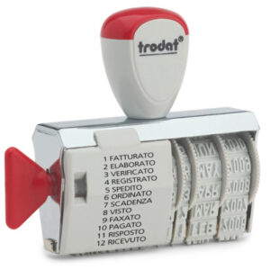 TRODAT    Mehrtextstempel              I 1117I     12 Texte