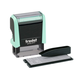 TRODAT    Printy 4911 Typo 3 Zeilen Text 180854    pastellgrün