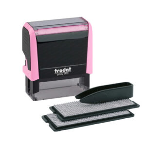 TRODAT    Printy 4913 Typo 5 Zeilen Text 180863    pastellrosa