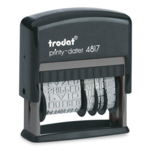 TRODAT    Textstempel                  F 4817FEKSC 3.8mm