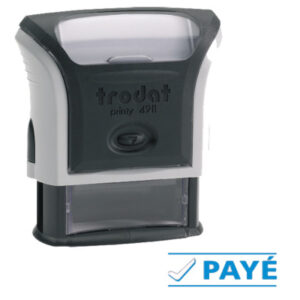 TRODAT    Stempel PAYE 4911      blau