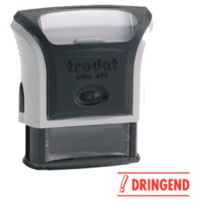 TRODAT    Stempel DRINGEND 4911      rot                          D