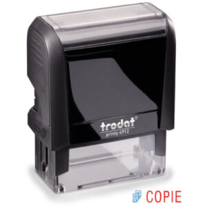 TRODAT    Stempel Copie 4912COPIE blau/rot