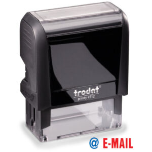 TRODAT    Stempel E-Mail 4912EMAIL blau/rot               47x18mm
