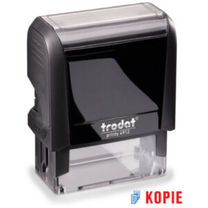 TRODAT    Stempel Kopie 4912KOPIE blau/rot               47x18mm