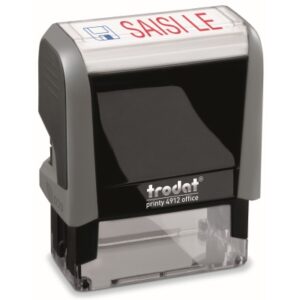 TRODAT    Textstempel 4912SAISI 4912 SAISI LE FR