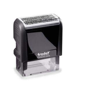 TRODAT    Stempel Datenschutz 4912SECUR schwarz                47x18mm