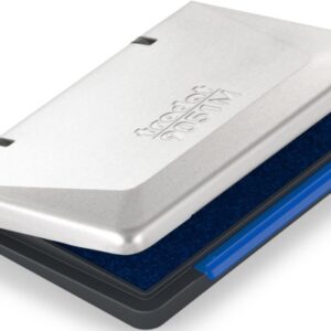 TRODAT    Handstempelkis. 9051 9051MEKBL 9x5cm blau