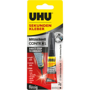 UHU       Sekundenkleber Control 33130     flüssig                     3g