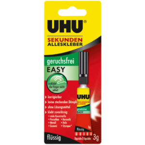 UHU       Sekundenkleber              3g 46130     flüssig, lösungsmittelfrei