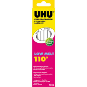 UHU       Klebepatrone       transparent 48620     125g                  10 Stück