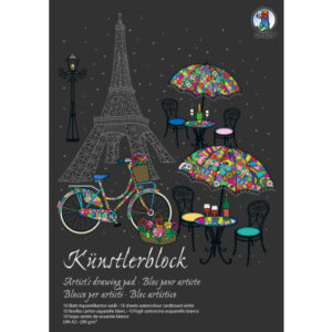 URSUS     Künstler-Block, Aquarell    A3 16254000S 290g, weiss           10 Blatt
