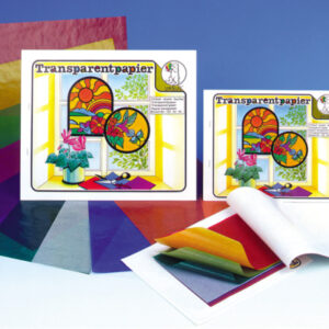 URSUS     Transparentpapier      20×30cm 1890099   42g, 10 Farben ass.