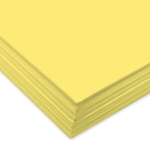 URSUS     Tonzeichenpapier            A4 2174617   130g, intensivgelb   100 Blatt