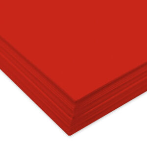 URSUS     Tonzeichenpapier            A4 2174622   130g, rubinrot       100 Blatt