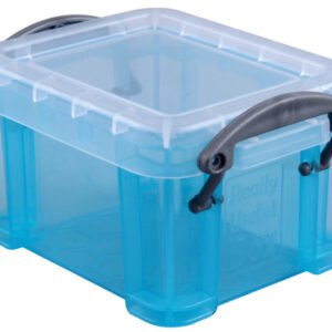 USEFULBOX Kunststoffbox           0,14lt 68501217  transparent blau