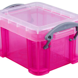 USEFULBOX Kunststoffbox           0,14lt 68501218  transparent pink