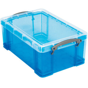 USEFULBOX Kunststoffbox              9lt 68502706  transparent blau
