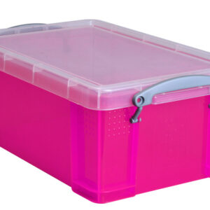 USEFULBOX Kunststoffbox              9lt 68502718  transparent pink