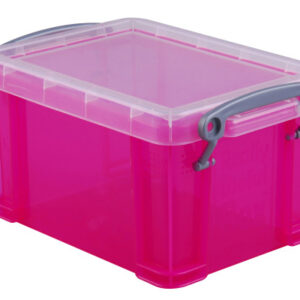 USEFULBOX Kunststoffbox            1,6lt 68507218  transparent pink