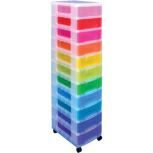 USEFULBOX Aufbewahrungsbox   42x30x121cm 68514200  11x7 Liter Schubladen