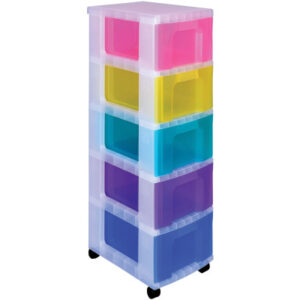USEFULBOX Aufbewahrungsbox   42x30x105cm 68514400  5x12 Liter Schubladen