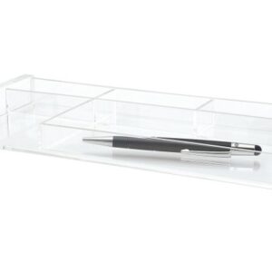 WEDO      Stifteschale CRISTALLIC 601616    27x3x12.5cm Acryl transp.