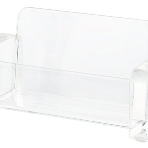 WEDO      Visitenkartenhalter CRISTAL. 604416    11.5x5.5x5cm Acryl transp.