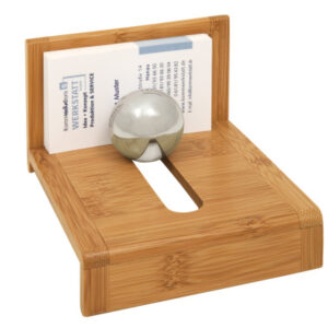 WEDO      Visitenkartenhalter 611407    braun           11.4x10x6.9 cm