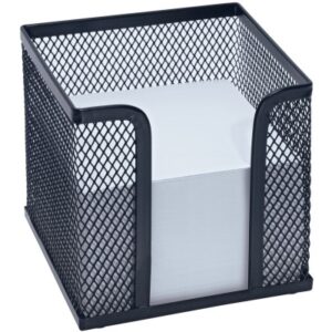 WEDO      Zettelbox OFFICE 65701     10x10x10cm Metall schwarz