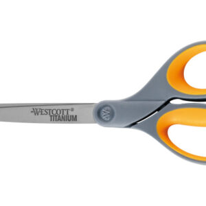 WESTCOTT  Schere Softgrip Titan     23cm E-3049300 grau/gelb