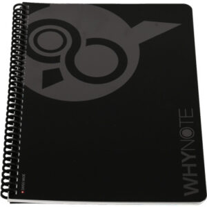 WHYNOTE   Notizbuch                   A4 WNA4BOK01 starter-kit, schwarz