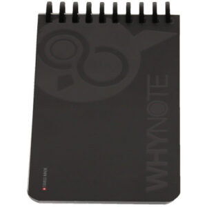 WHYNOTE   Notizbuch                   A6 WNPBOK01  starter-kit, schwarz
