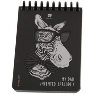 WHYNOTE   Notizbuch                   A6 WNPBOK08  starter-kit, zebra