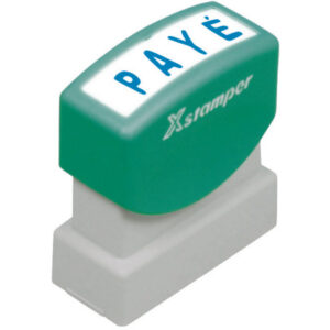 XSTAMPER  Stempel Paye F102-B    blau