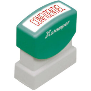 XSTAMPER  Stempel Confidentiel         F F110-R    rot